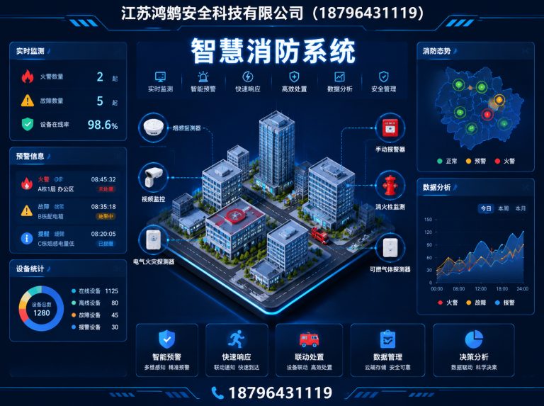 丽水消防通信指挥展示图